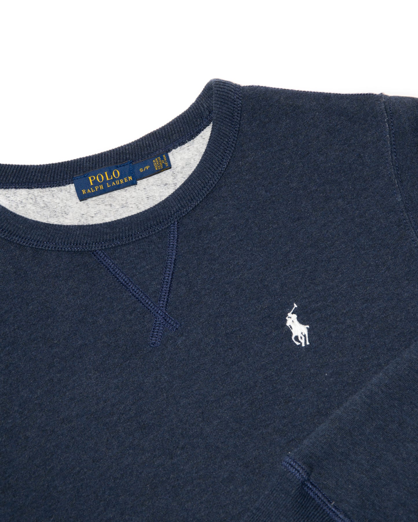 Granatowa bawełniana bluza Ralph Lauren - S