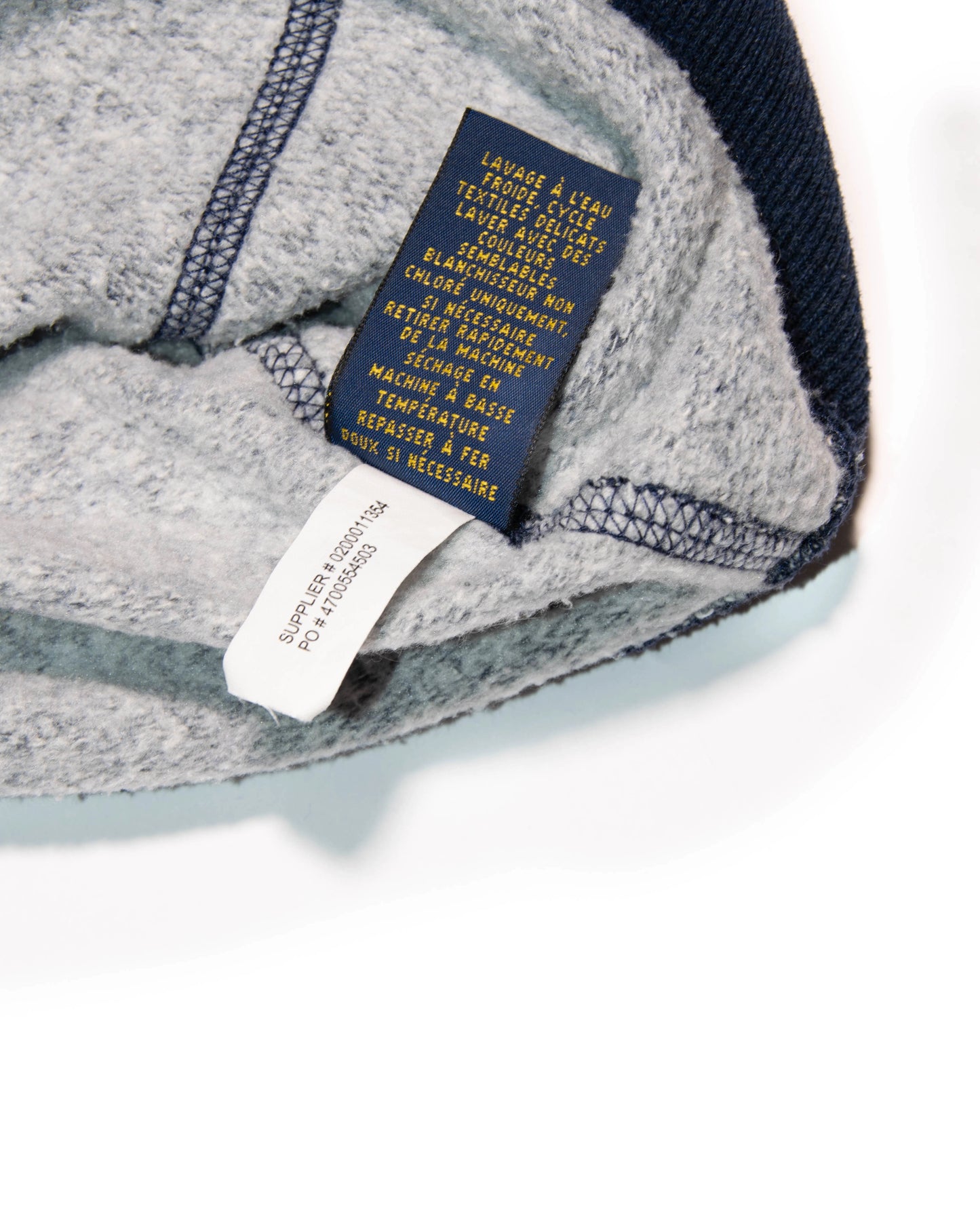 Granatowa bawełniana bluza Ralph Lauren - S