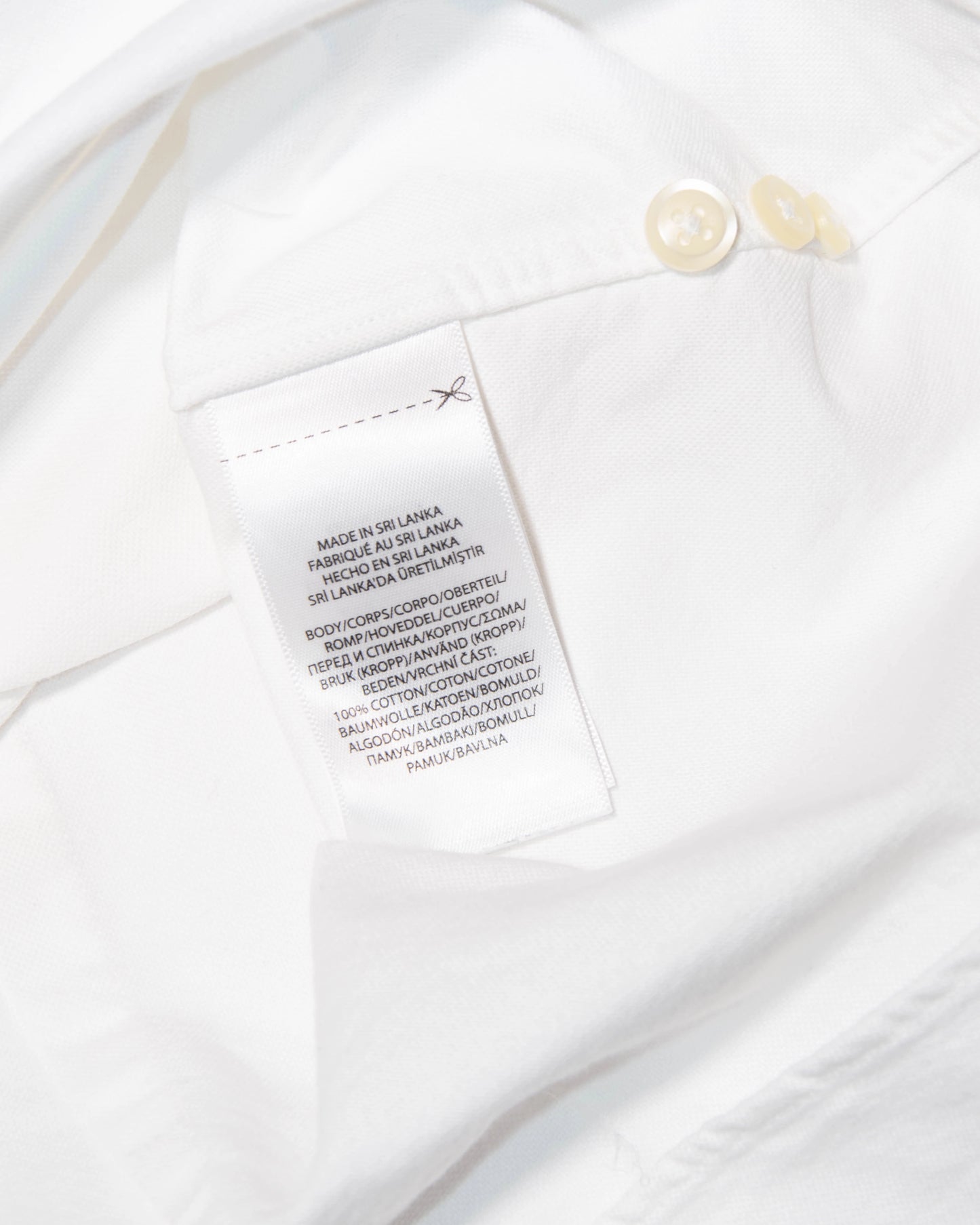 Biała bawełniana taliowana koszula damska Ralph Lauren - XL