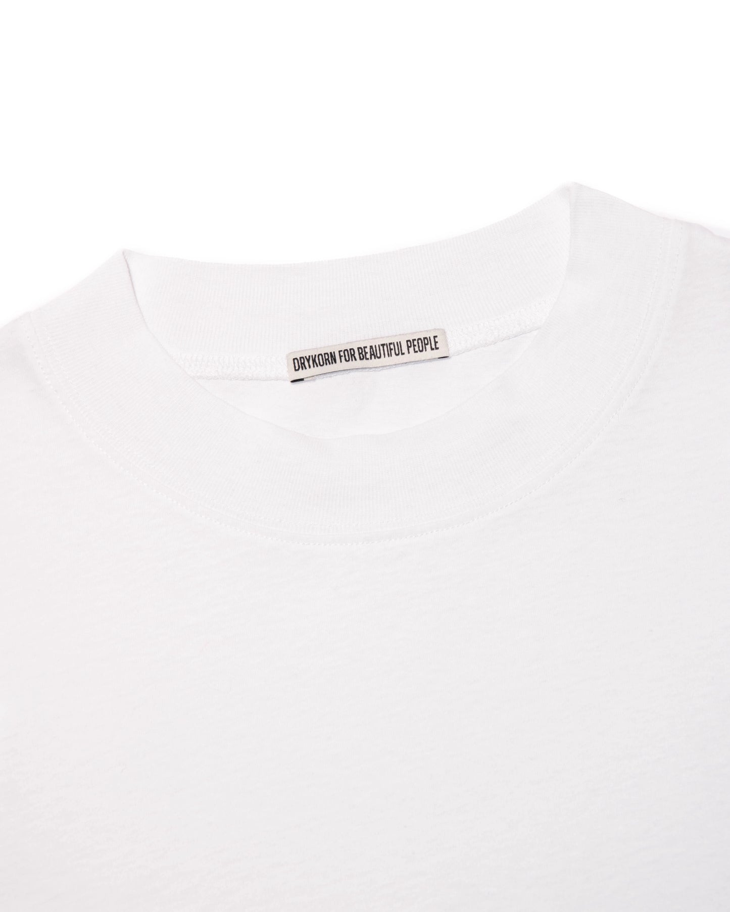 Biały bawełniany T-Shirt koszulka DRYKORN - M