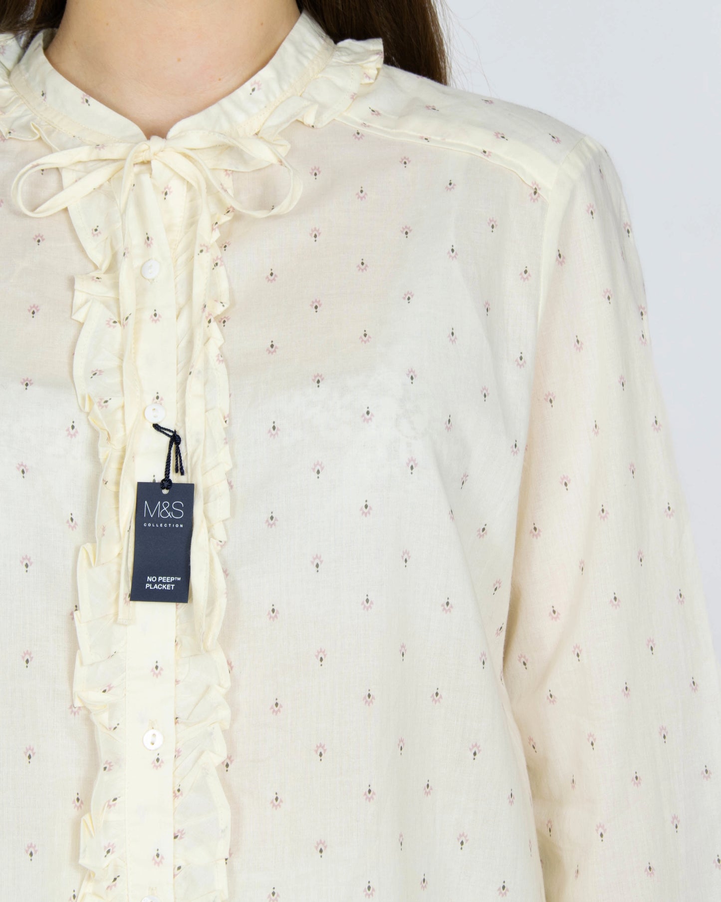 Nowa kremowa bawełniana koszula M&S - XL/XXL
