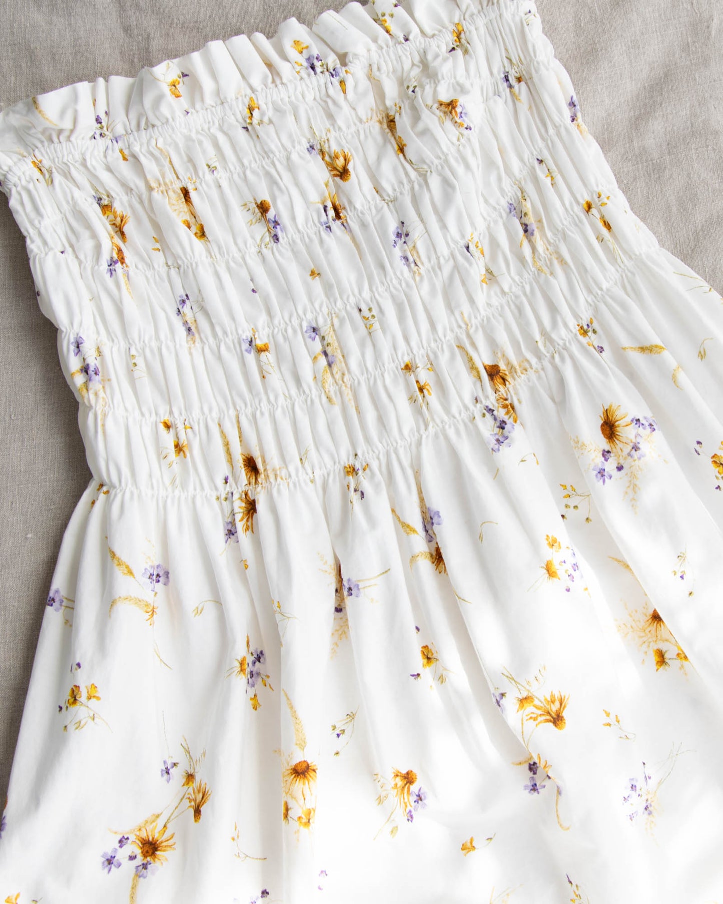 Bawełniana sukienka w polne kwiaty H&M - M