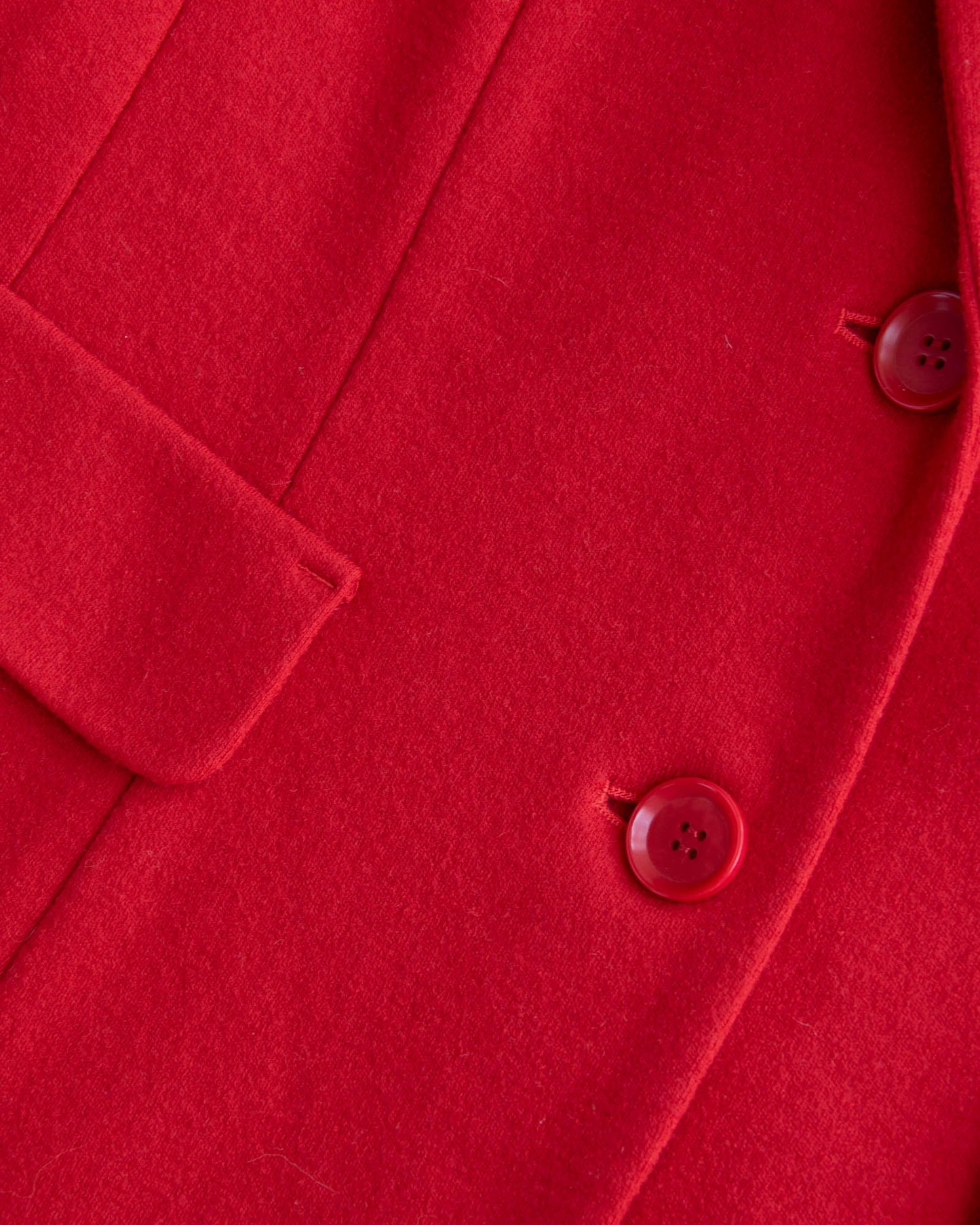 Czerwony (wełna + kaszmir) blazer MARC CAIN - M