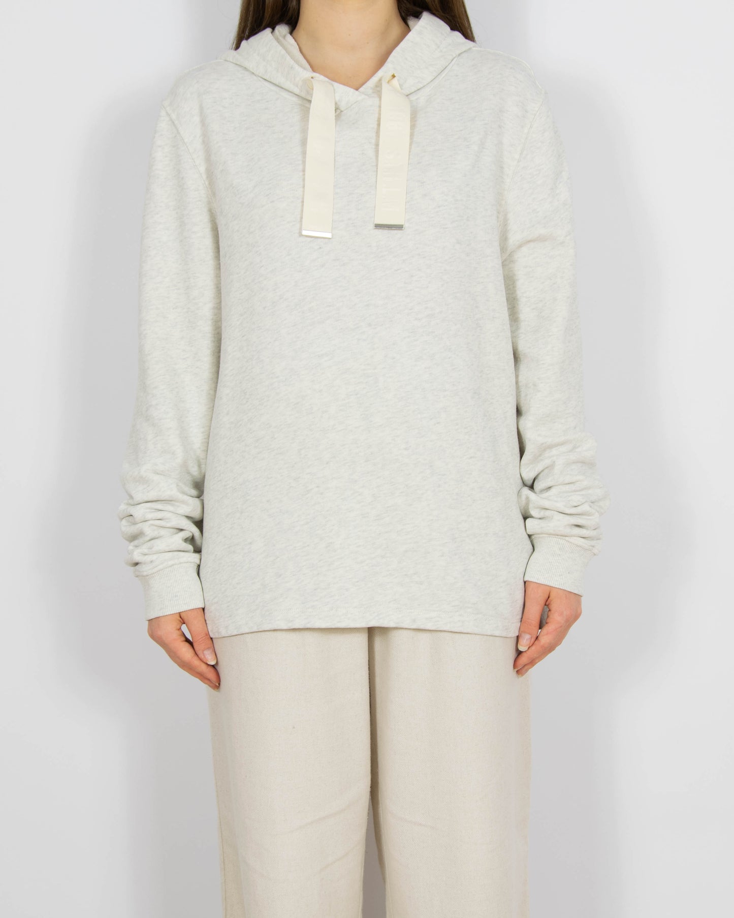 Szara bawełniana (organic) bluza damska Marc O'Polo - L