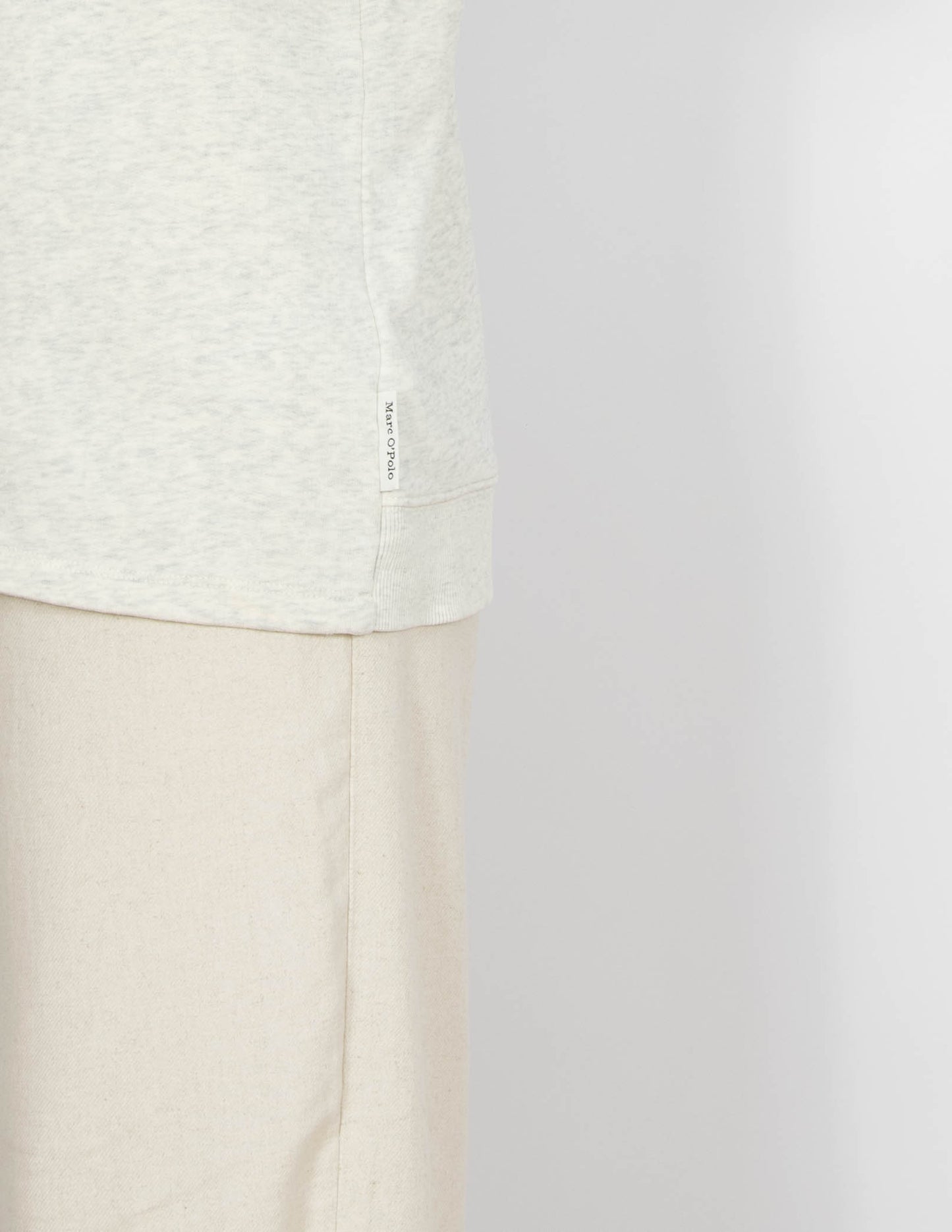 Szara bawełniana (organic) bluza damska Marc O'Polo - L