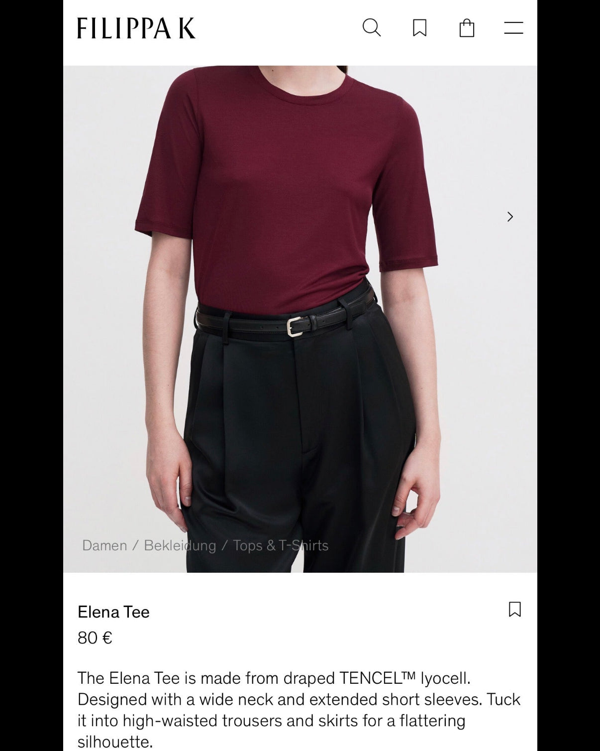 FILIPPA K (lyocell) - M