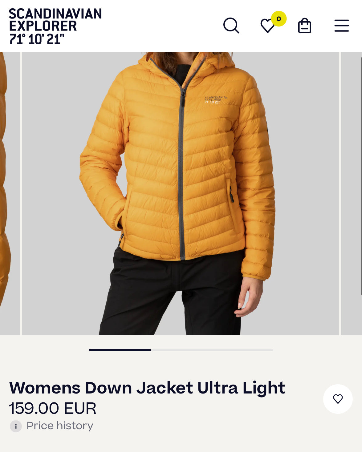 Kurtka puchowa Scandinavian Explorer - XL