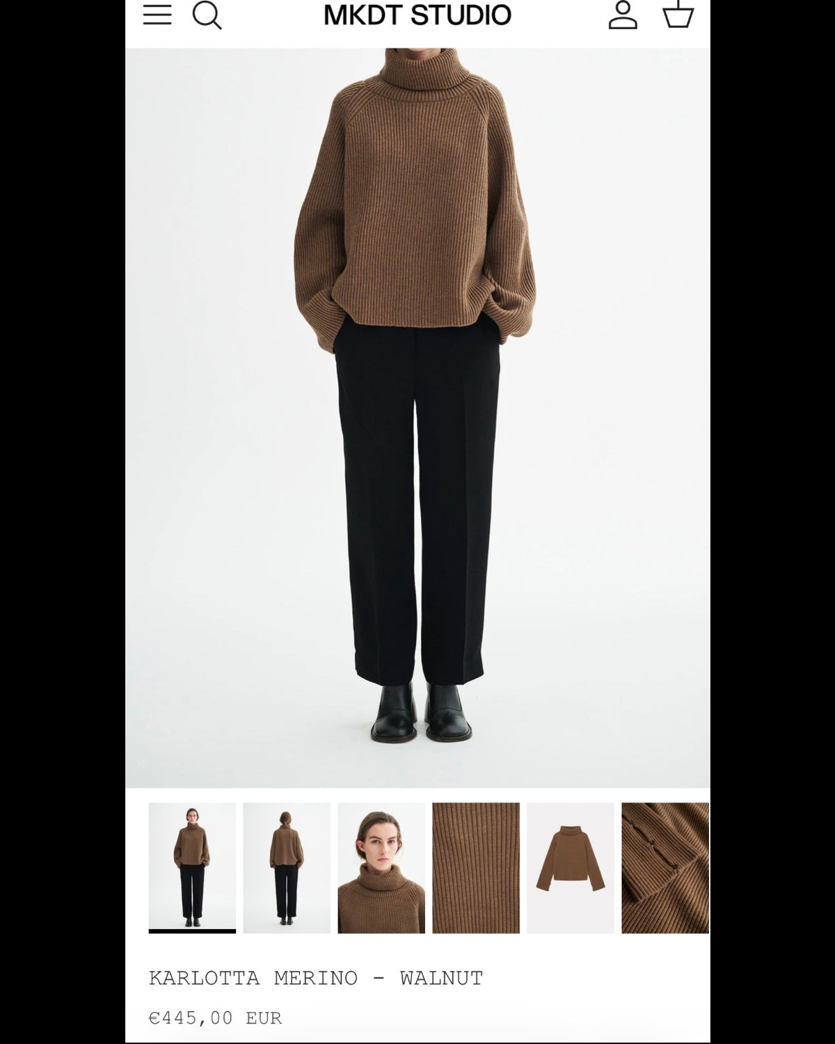 MKDT Studio (merino) - L