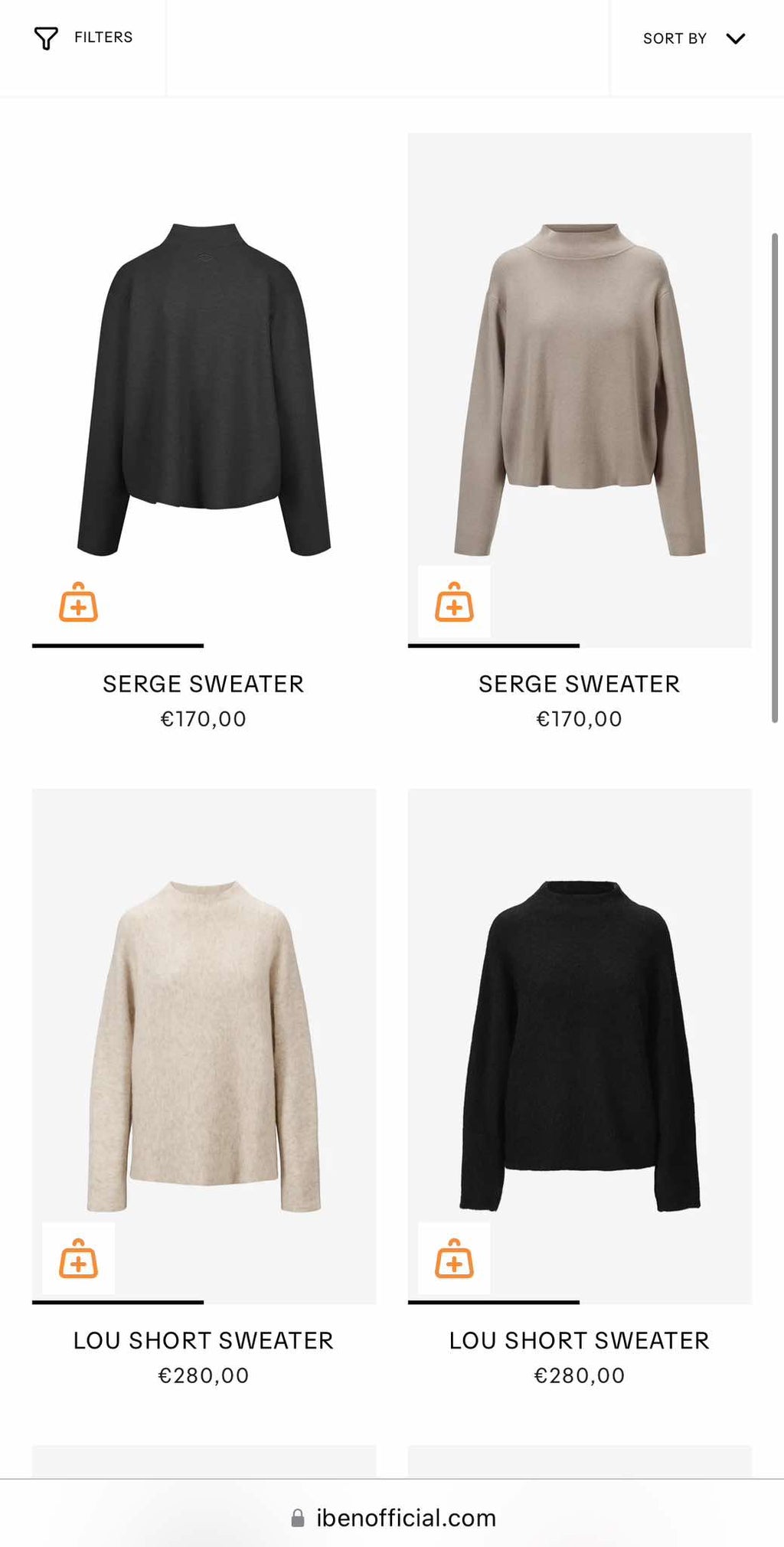 Morski wełniany (Kid Moher + merino) sweter IBEN OSLO - L