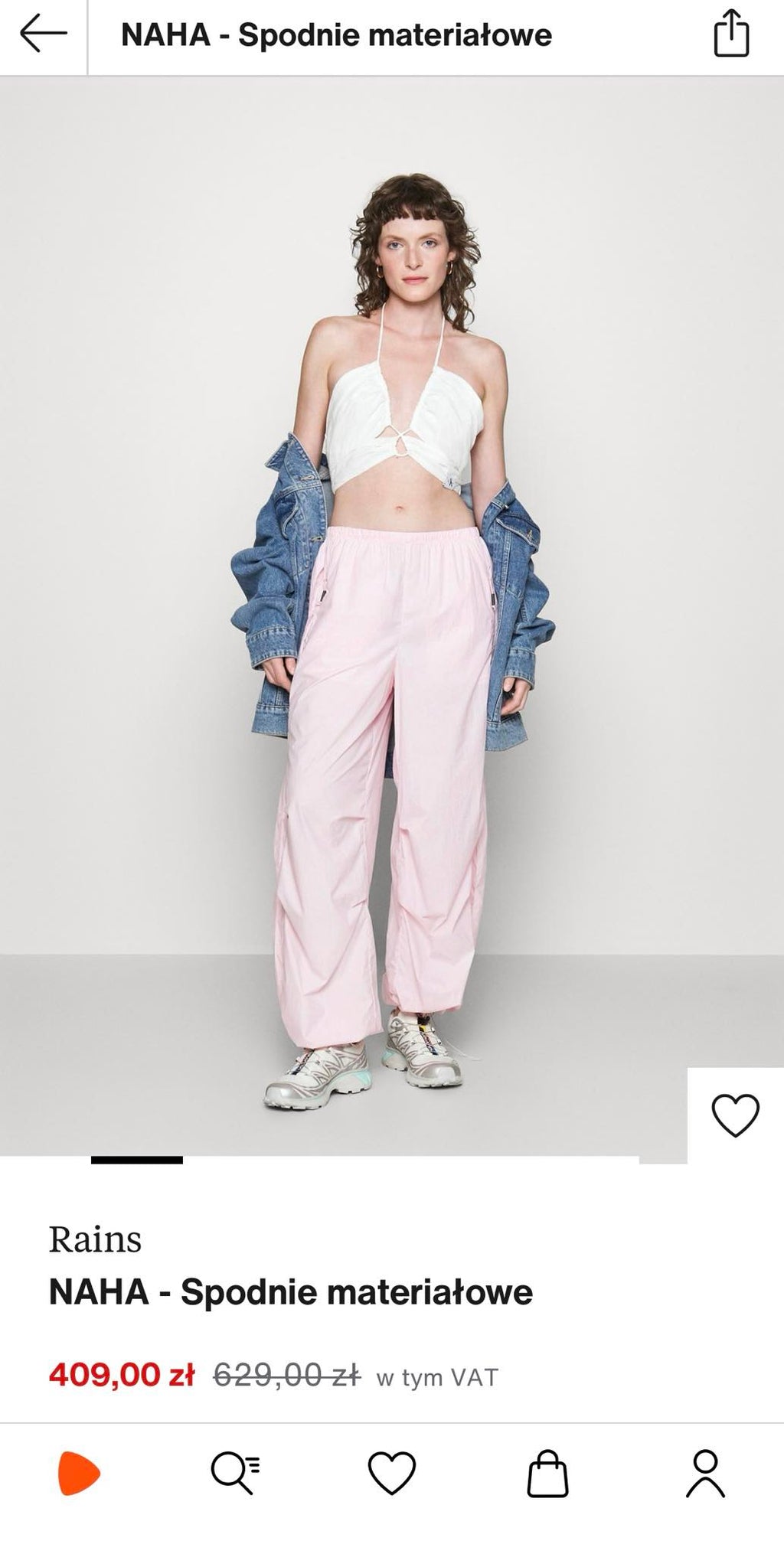 Nowy zestaw kurtka i spodnie RAINS - M - SS24