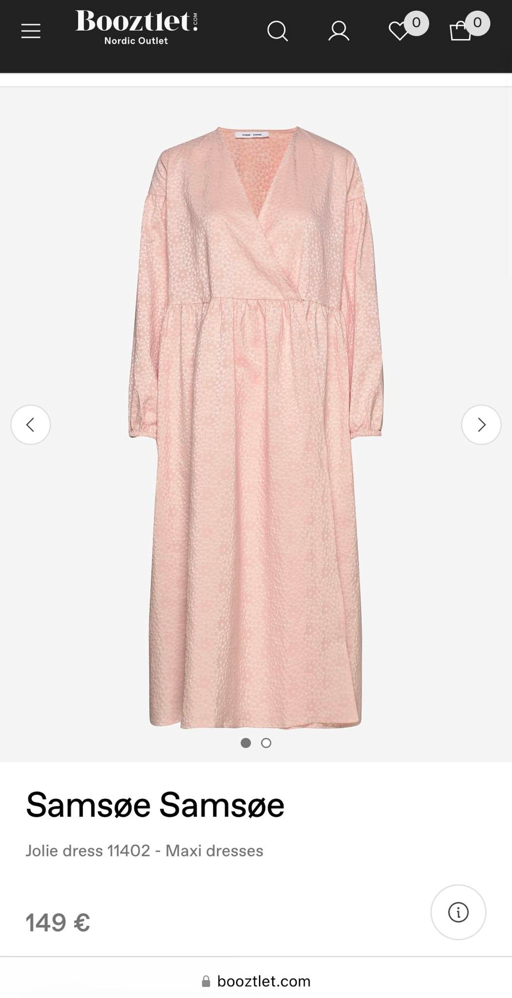 Żółta sukienka maxi w kwiaty SAMSOE SAMSOE - S/M