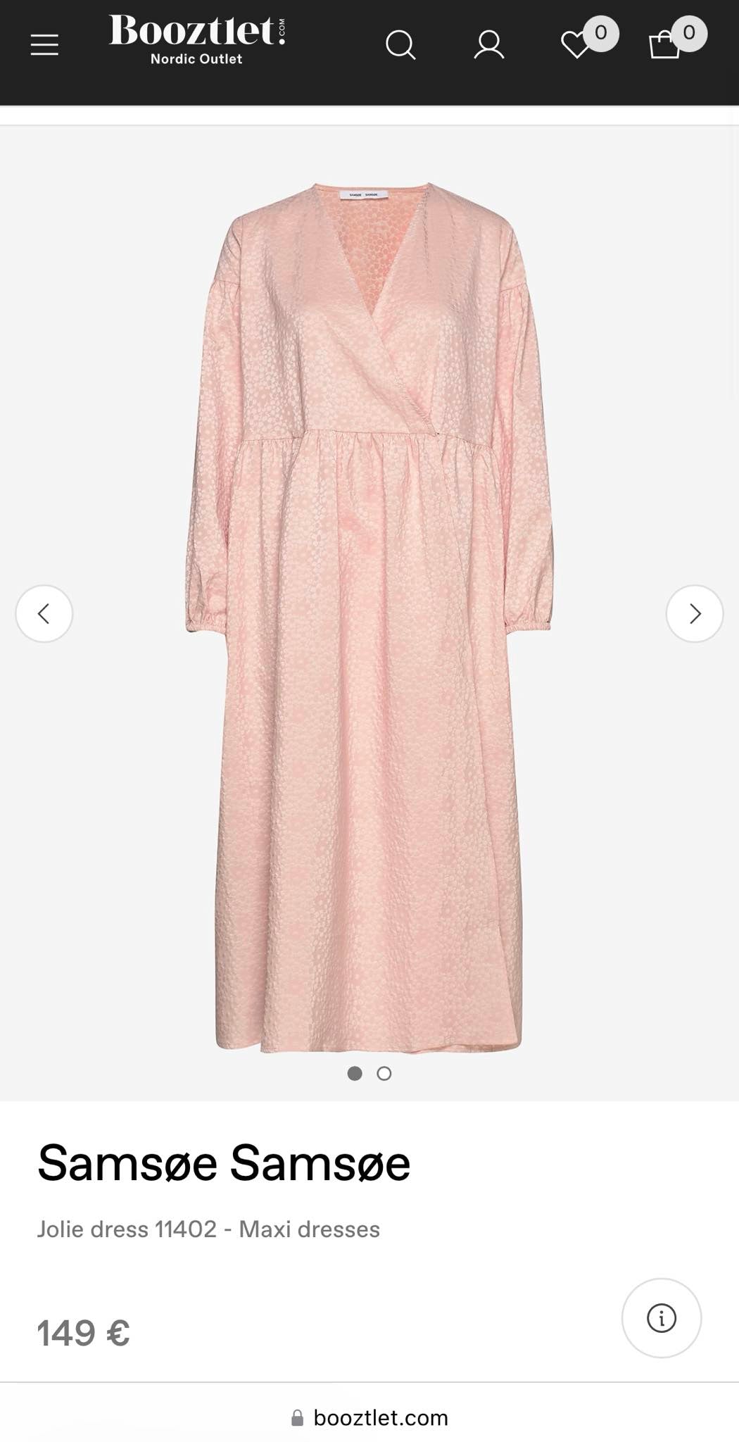 Żółta sukienka maxi w kwiaty SAMSOE SAMSOE - S/M
