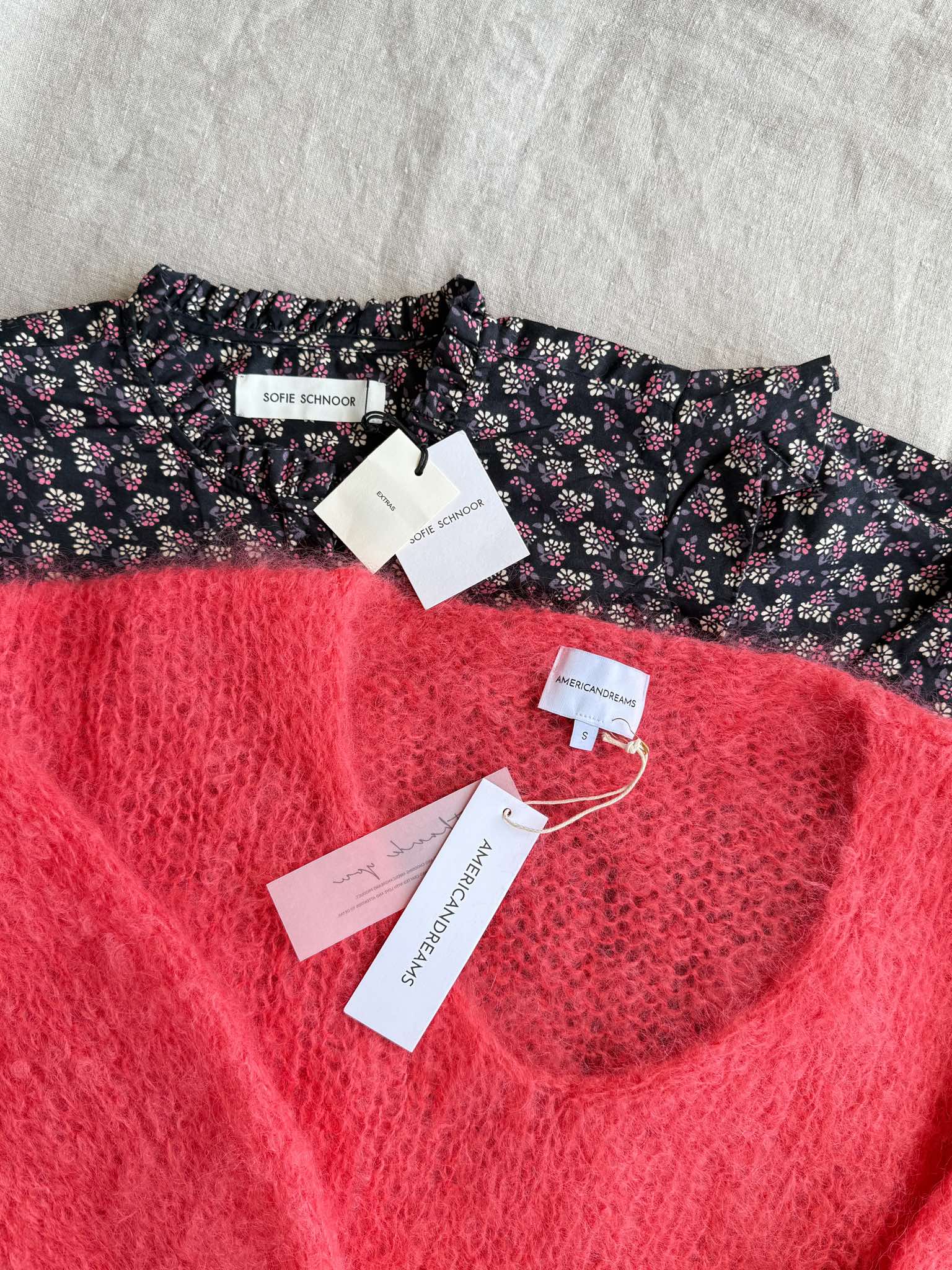 Nowa bawełniana koszula w kwiatki SOFIE SCHNOOR - M