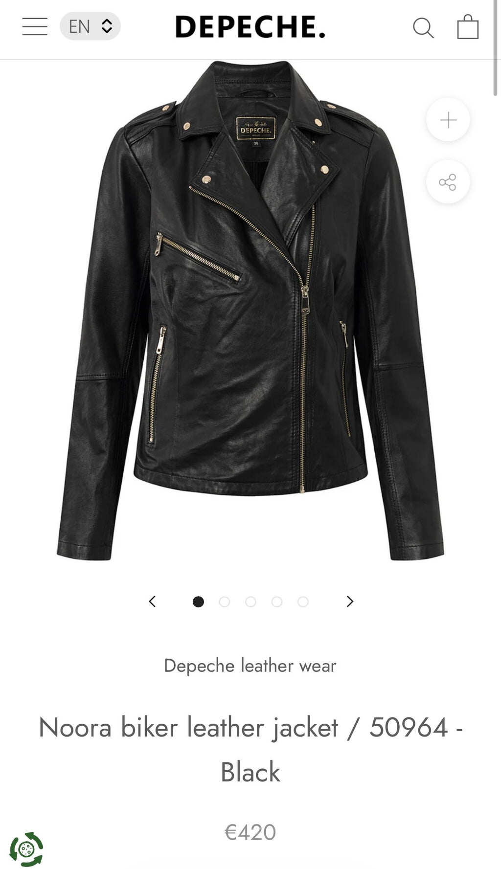 DEPECHE (skóra naturalna) - M/L