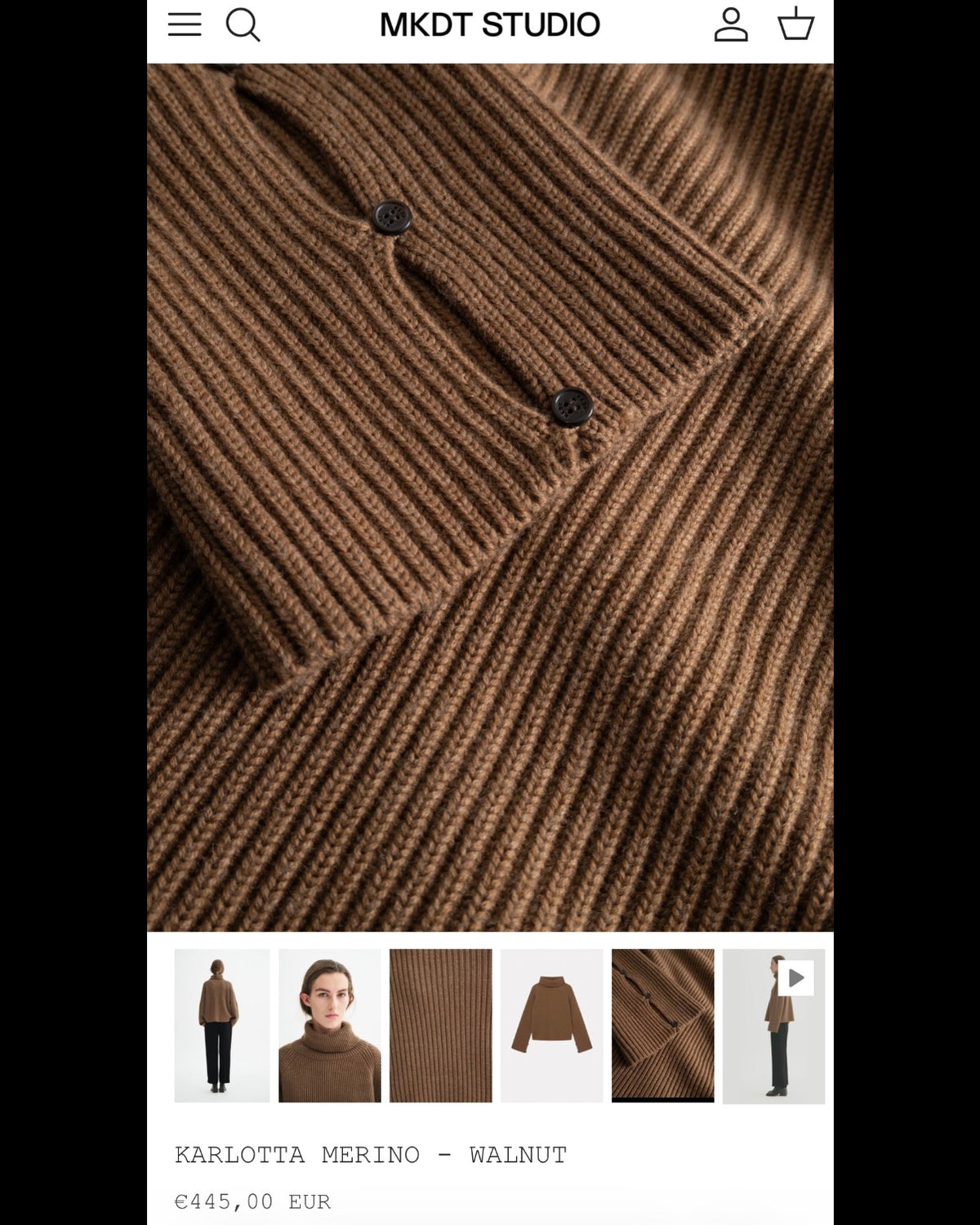 MKDT Studio (merino) - L