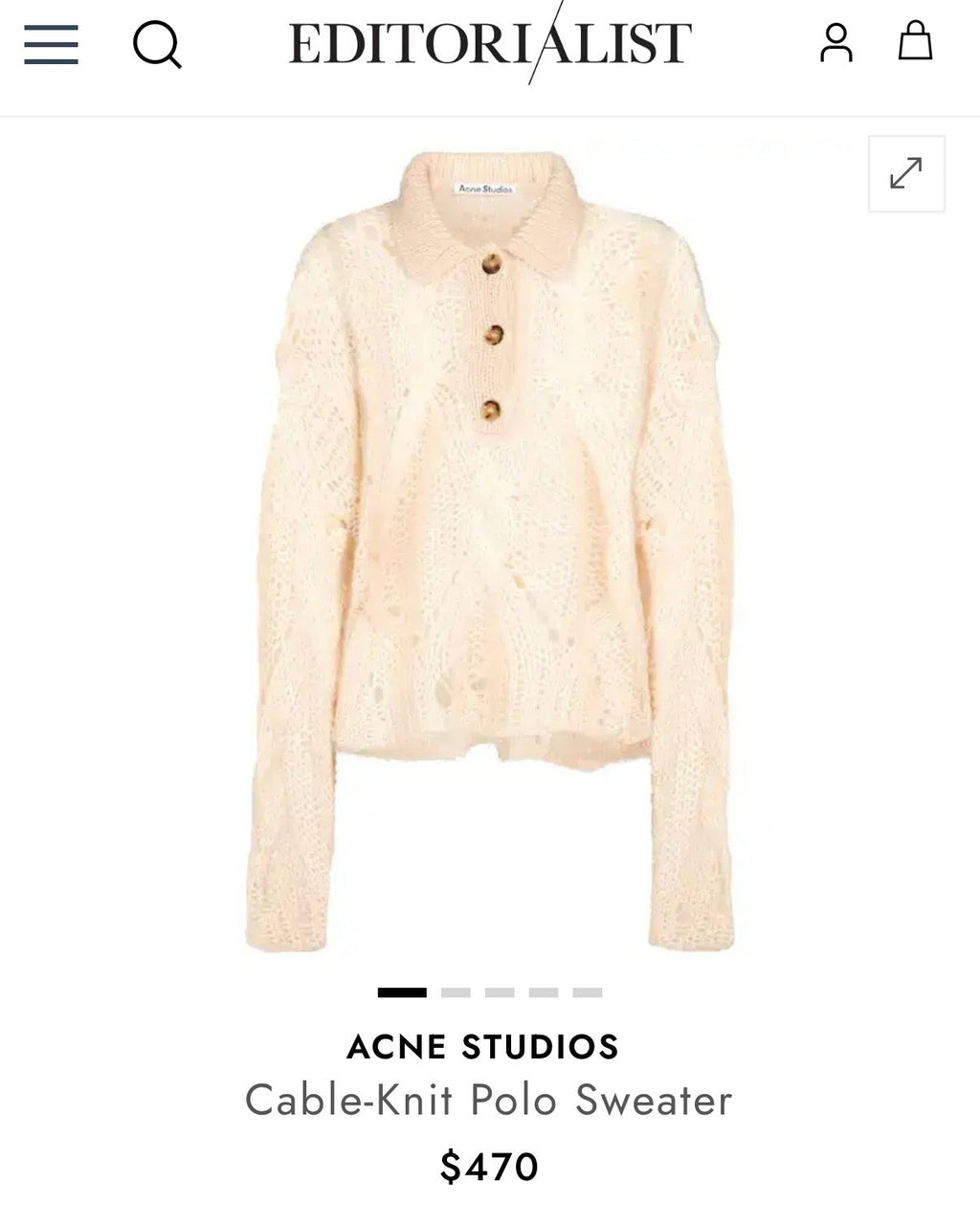 Acne Studios (wool blend) - M