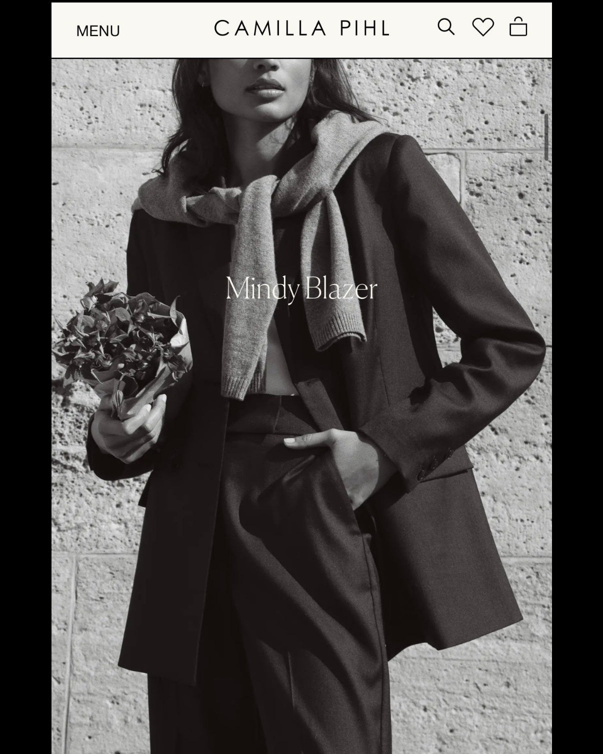 CAMILLA PIHL/ NOWA (wool blend) - M