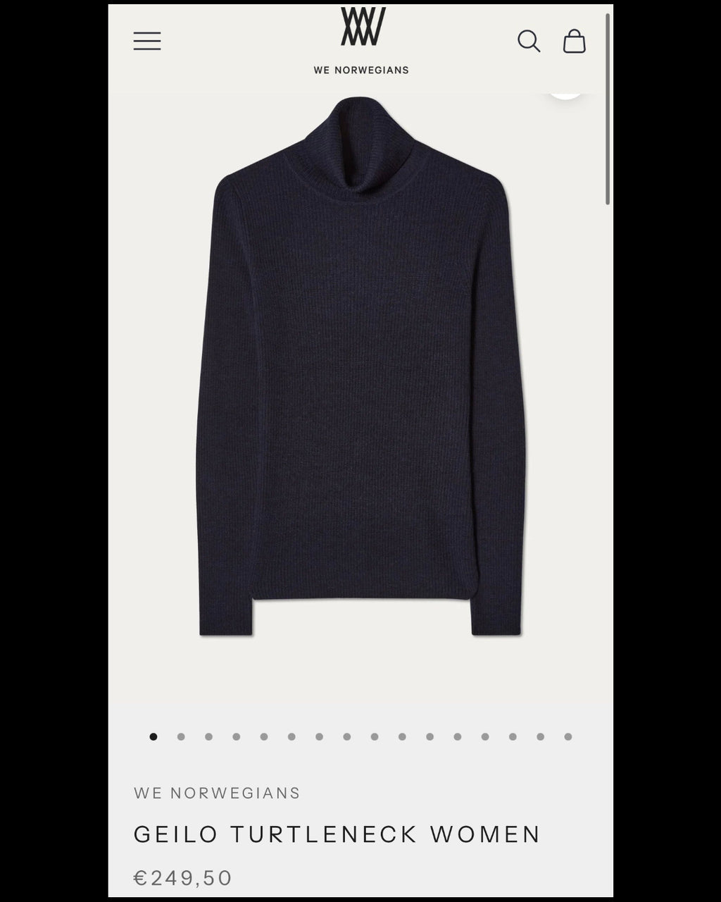 WE NORWEGIANS (merino) - S / NOWY