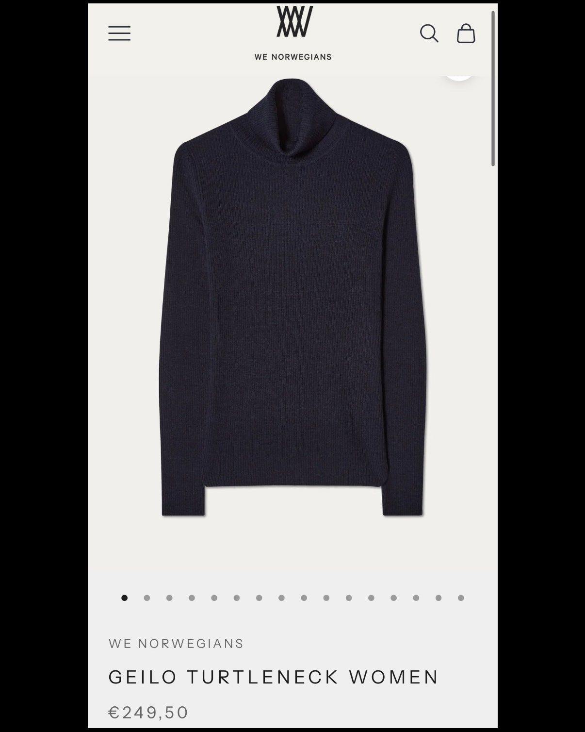 WE NORWEGIANS (merino) - S / NOWY