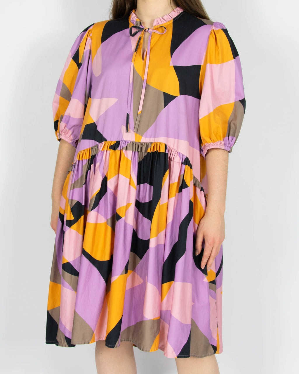 Bawełniana (organic) sukienka Selected Femme - XL