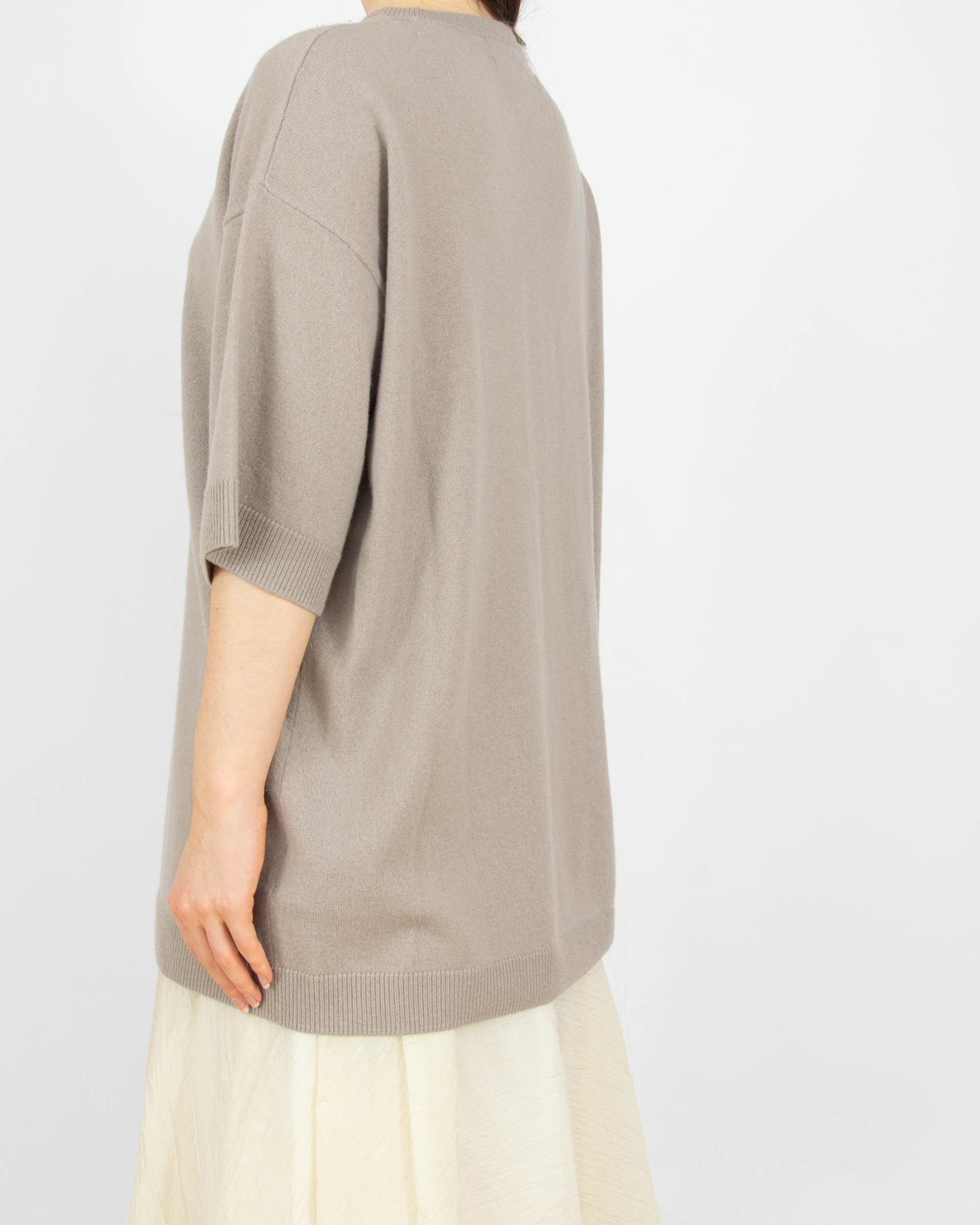 Beżowy kaszmirowy sweter H&M Premium - S/M