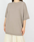 Beżowy kaszmirowy sweter H&M Premium
