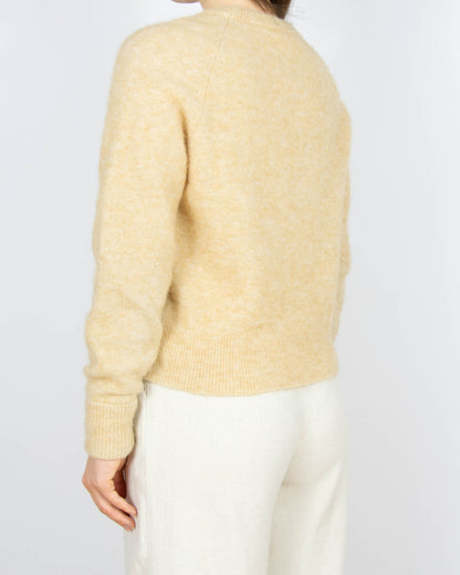 Beżowy (alpaka + merino) sweter Samsoe Samsoe - XS