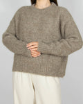 Brązowy wełniany (alpaka) sweter Vero Moda - M