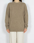 Beżowy wełniany (wełna jagnięca) sweter Jack&Jones