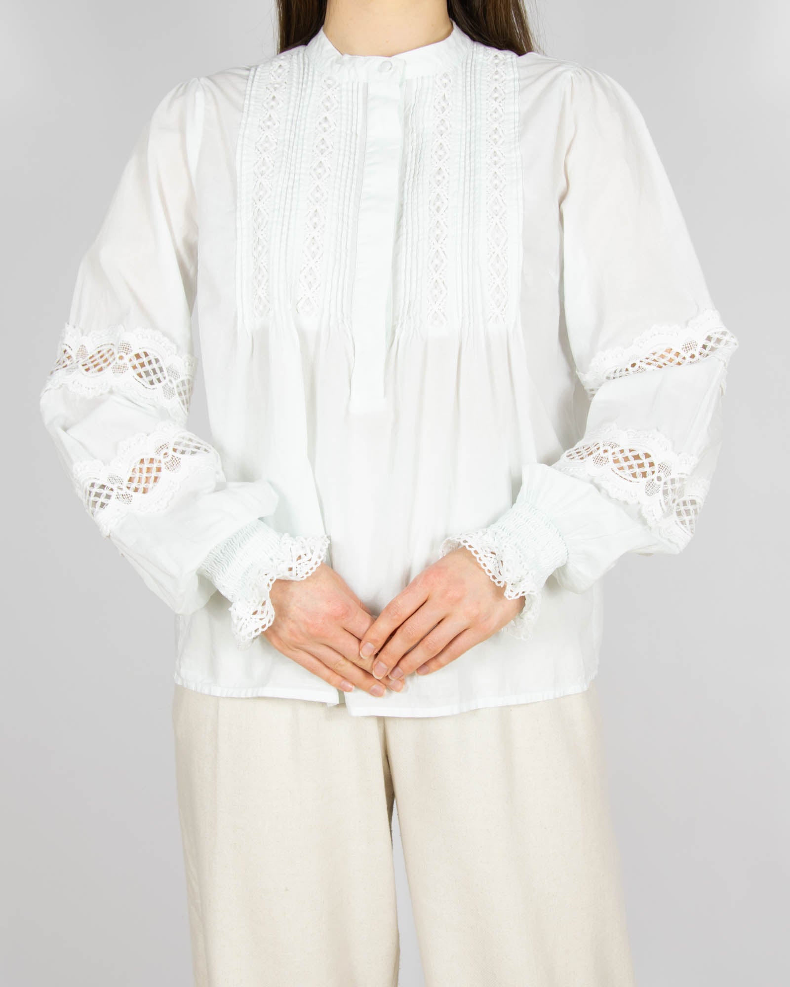 Jasnoniebieska bawełniana (organic) koszula - M