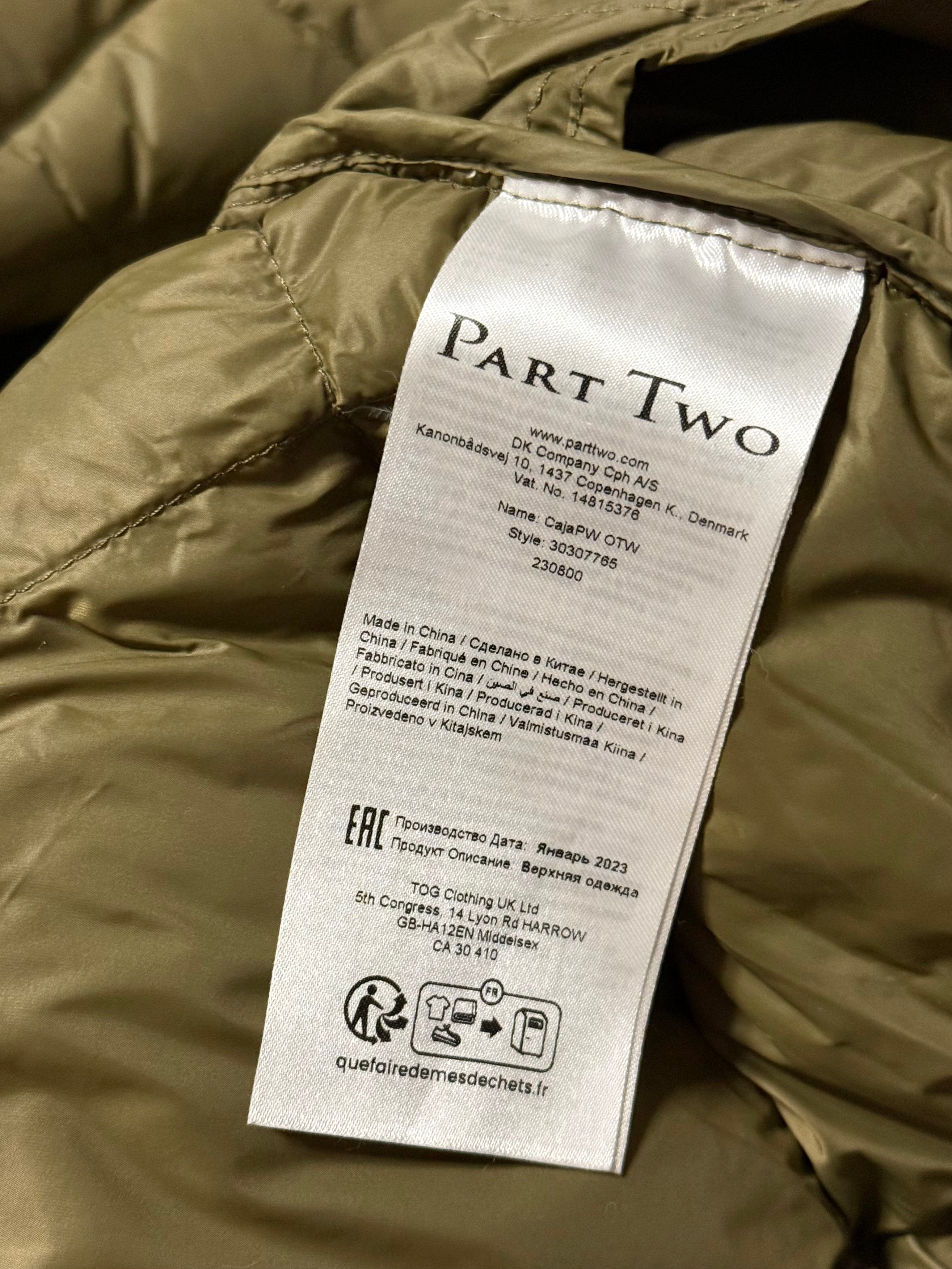 Płaszcz puchowy Part Two - M