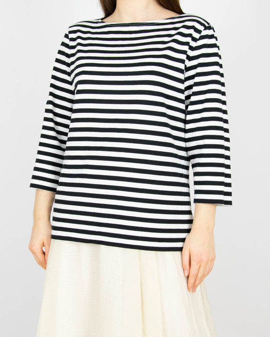 Bawełniana bluzka w paski MARIMEKKO