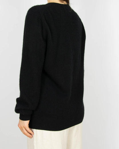 Czarny kaszmirowy sweter NAADAM - S/M