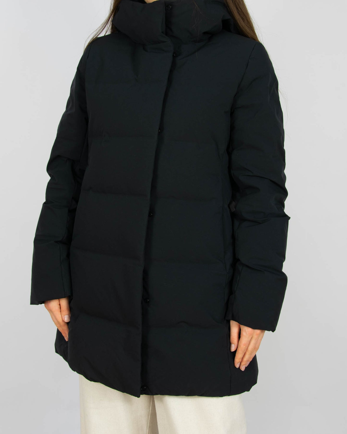 Czarna kurtka puchowa Uniqlo - S
