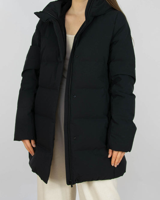 Czarna kurtka puchowa Uniqlo