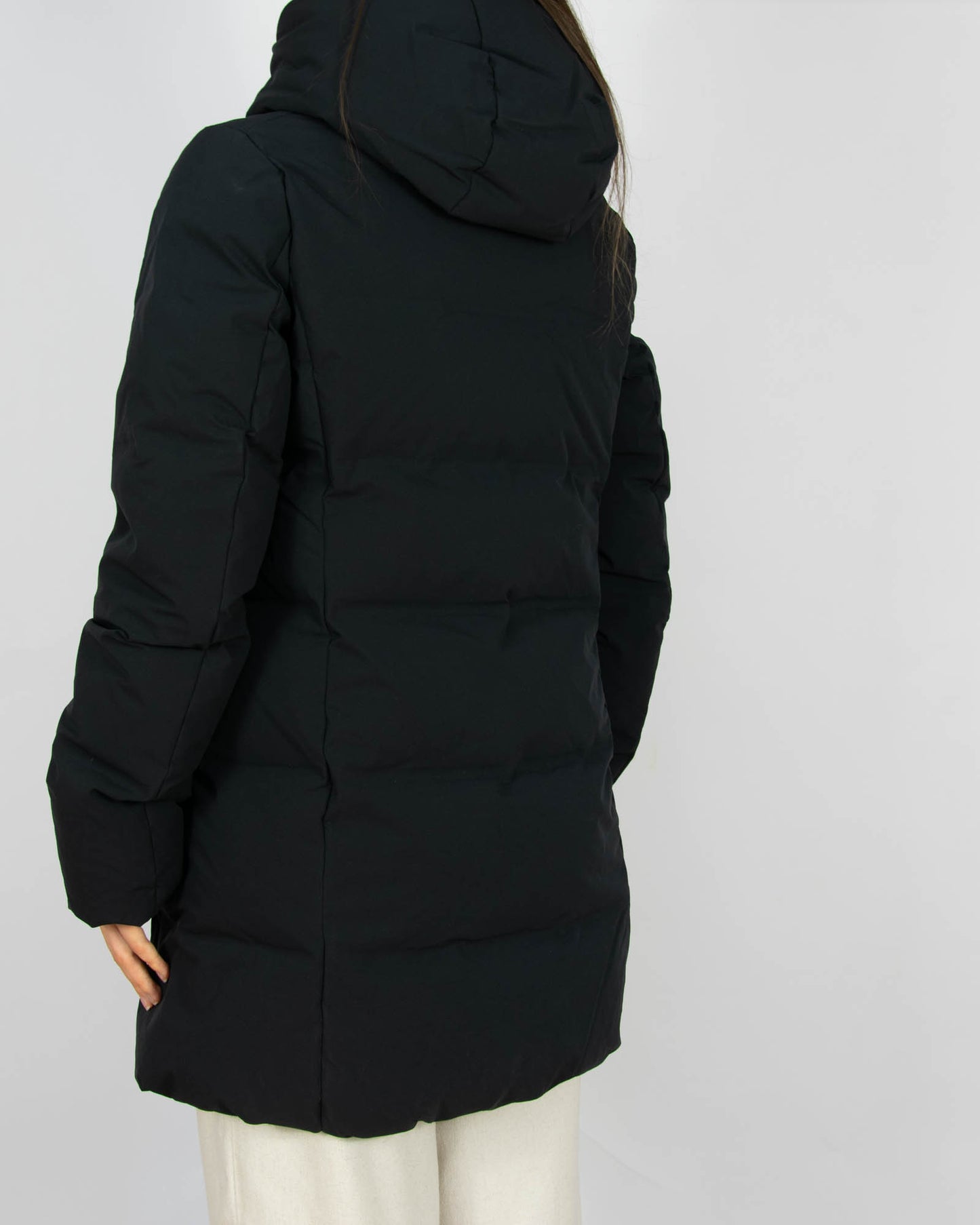 Czarna kurtka puchowa Uniqlo - S