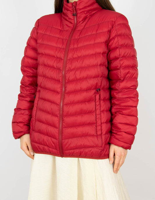 Czerwona lekka kurtka puchowa NEOMONDO