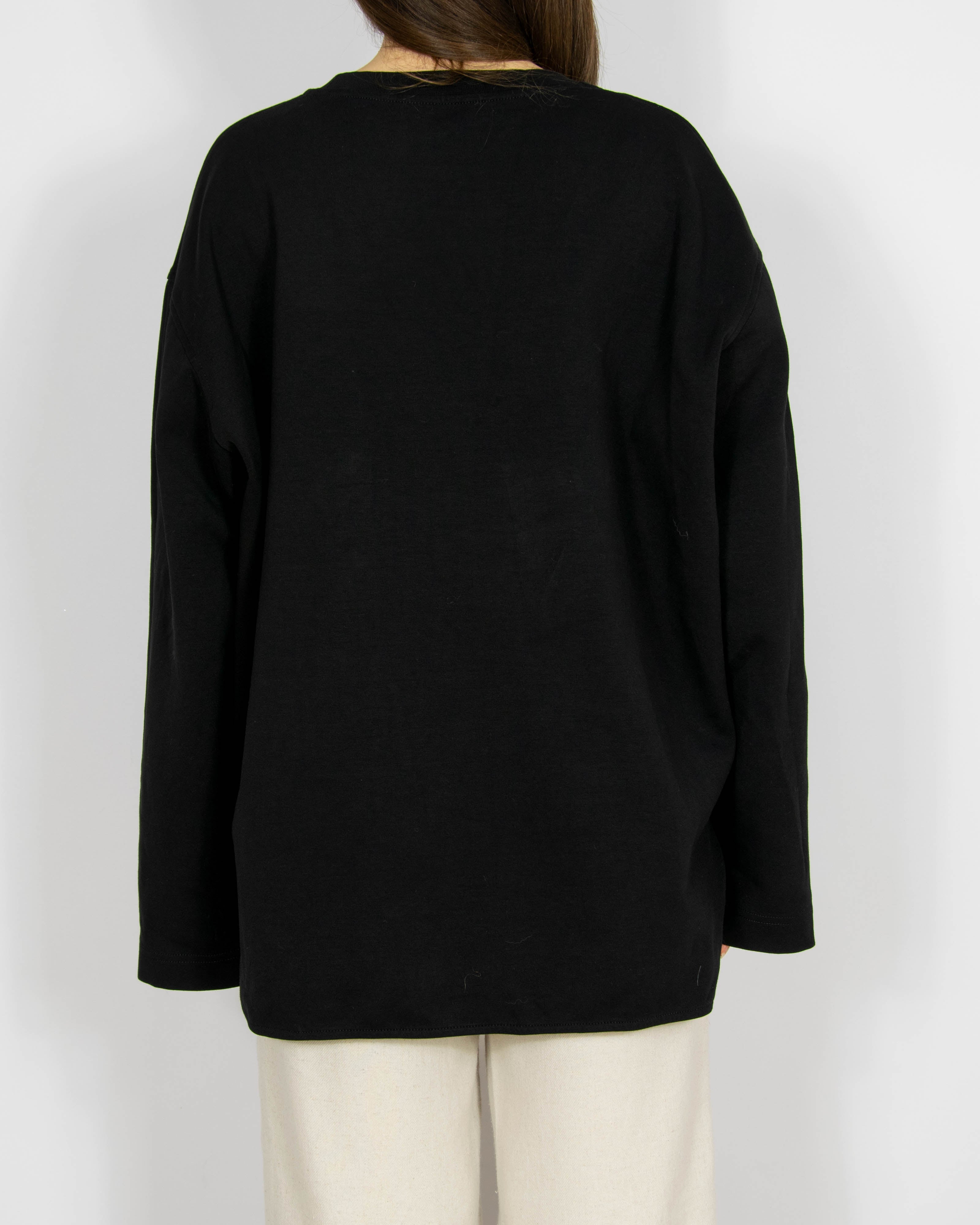 Czarna bawełniana bluza ARKET - M