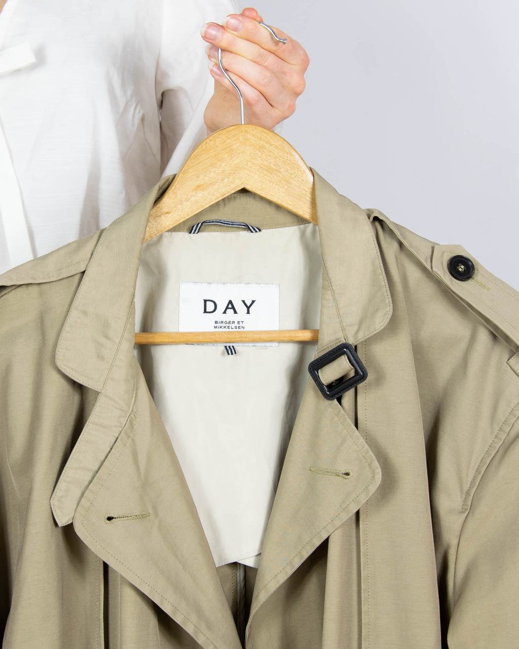 Bawełniany trencz DAY Birger et Mikkelsen - XL