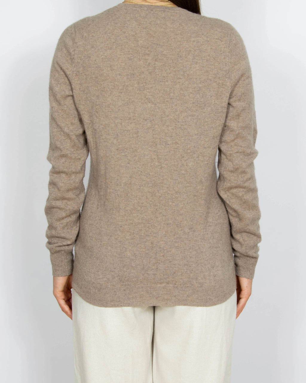 Beżowy kaszmirowy sweter Next Knitwear - L