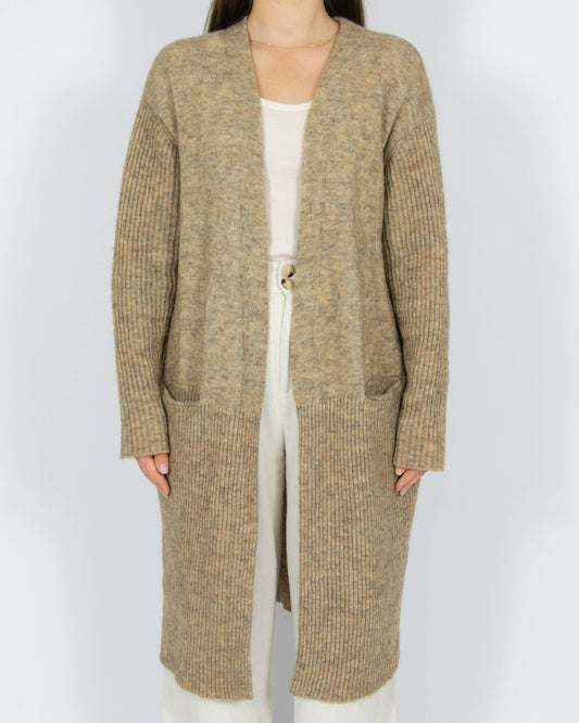 Wełniany (moher + merino) kardigan FWSS - S/M