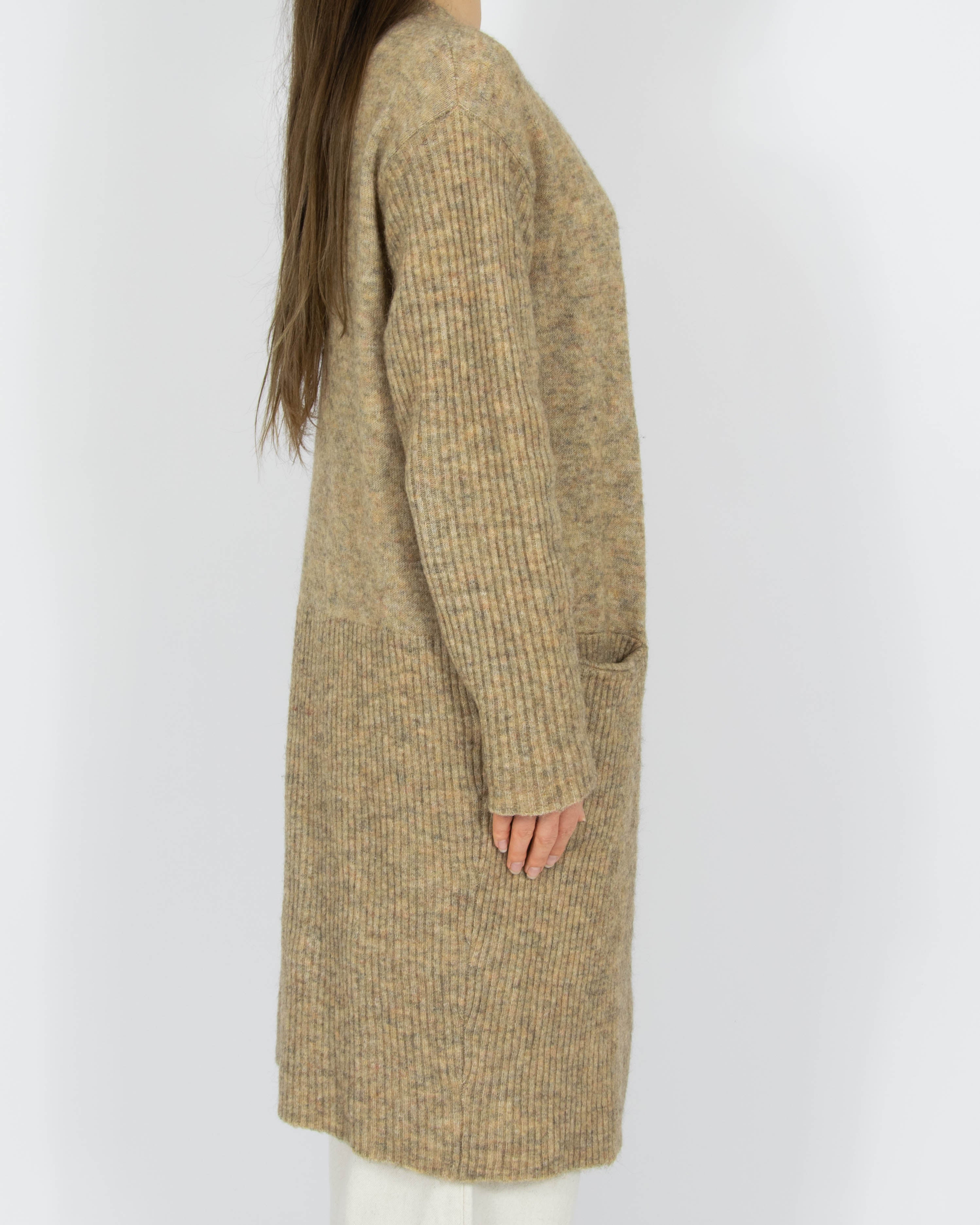 Wełniany (moher + merino) kardigan FWSS - S/M