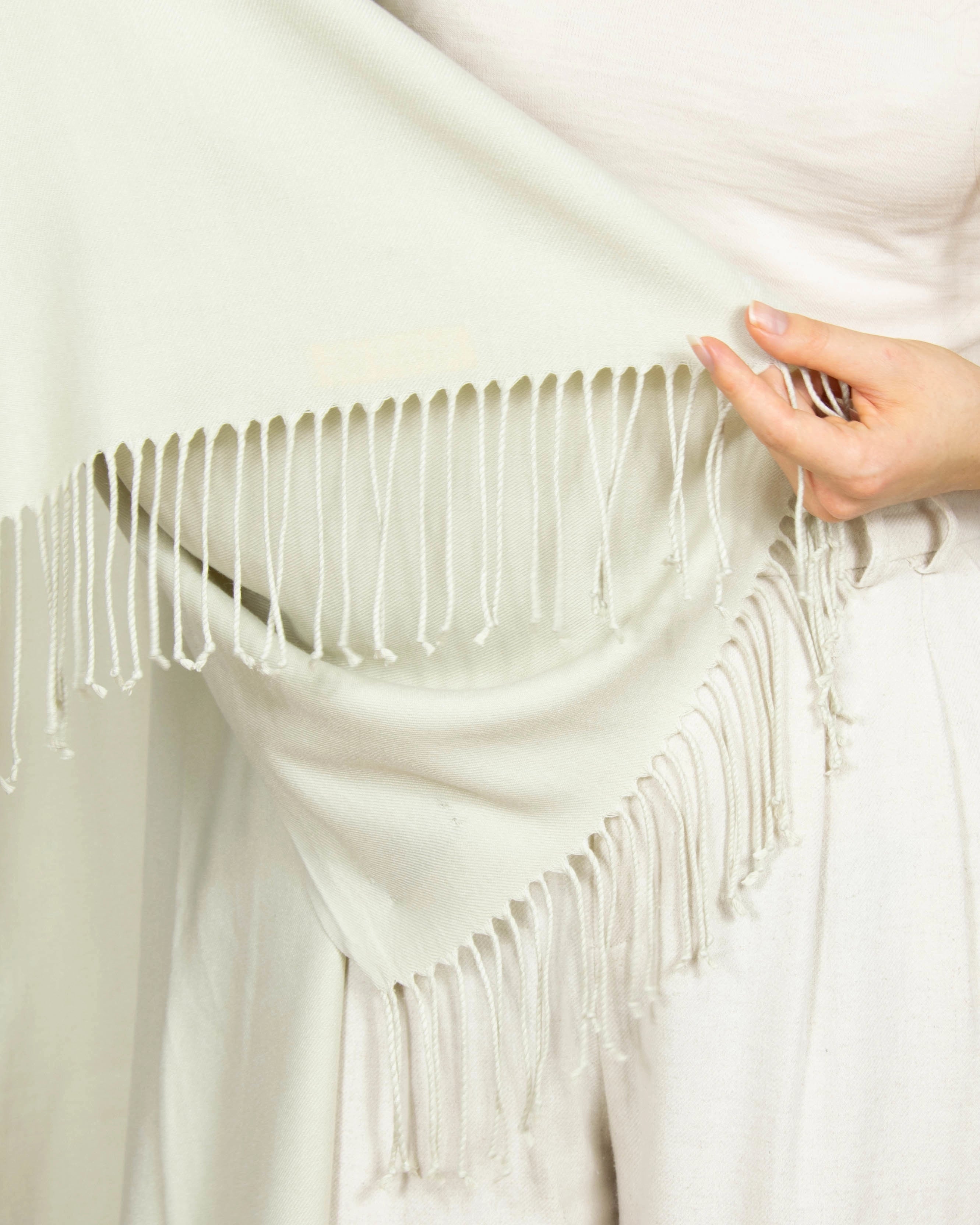 Kaszmirowy szal z jedwabiem Pashmina