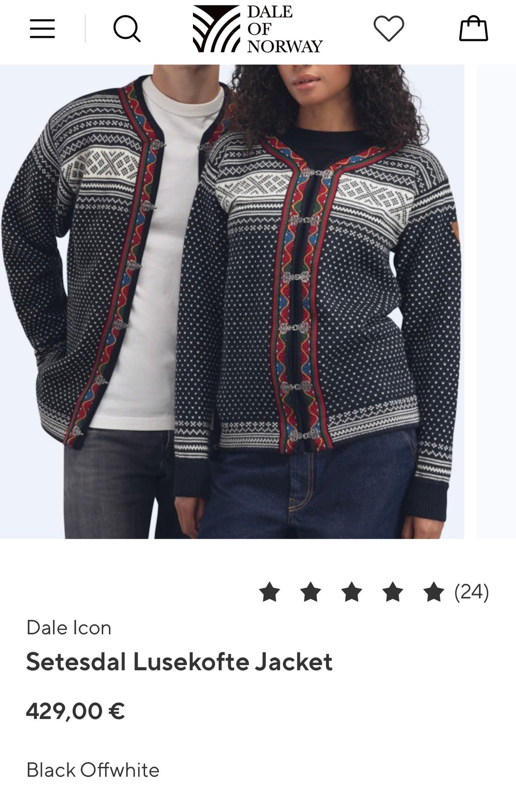 Dale of Norway (wełna)/ NOWY - XXL