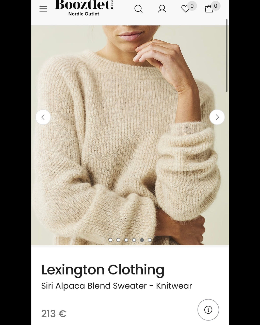 LEXINGTON (alpaka)/ NOWY - XL