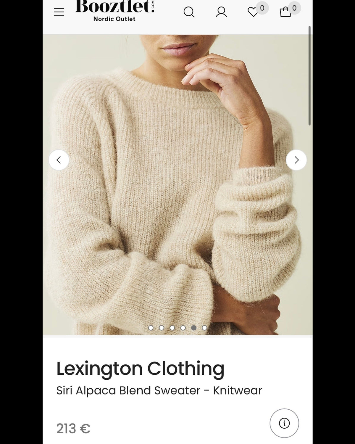 LEXINGTON (alpaka)/ NOWY - XL