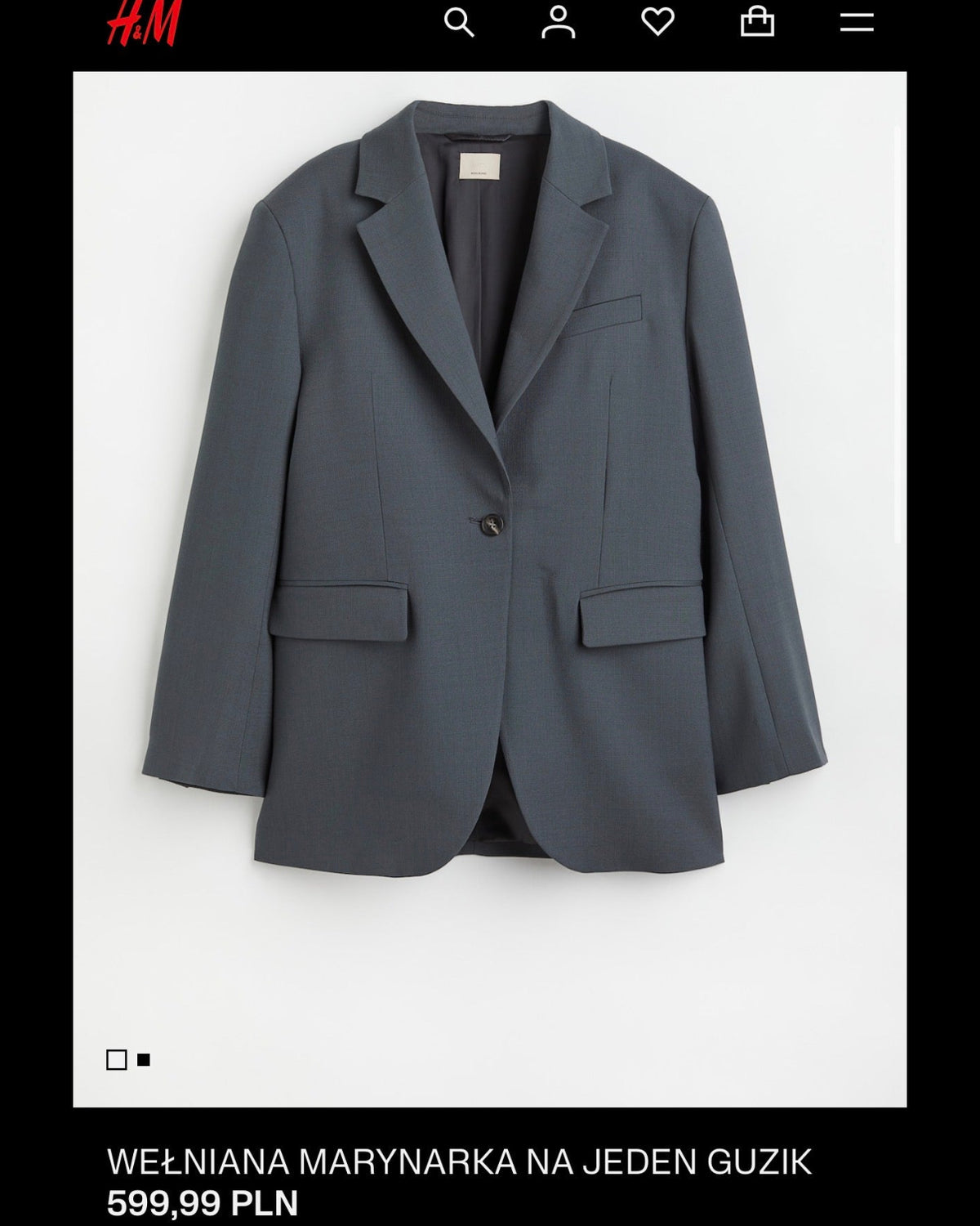 H&M Premium (wełna)/ NOWA - S/M