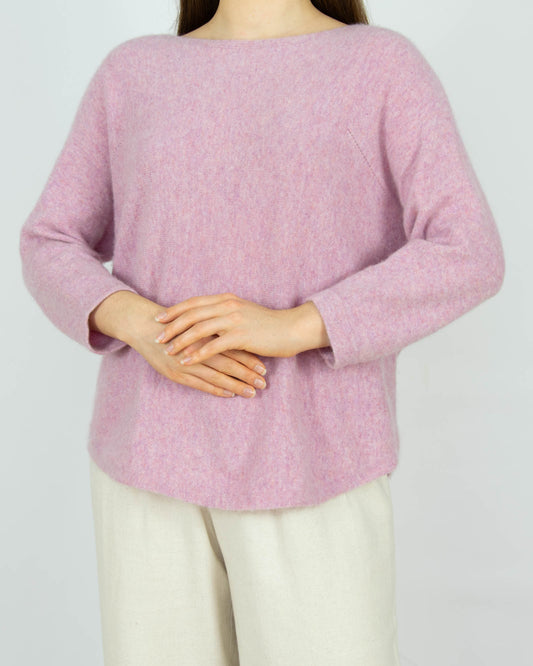 Różowy kaszmirowy sweter POETRY Cashmere