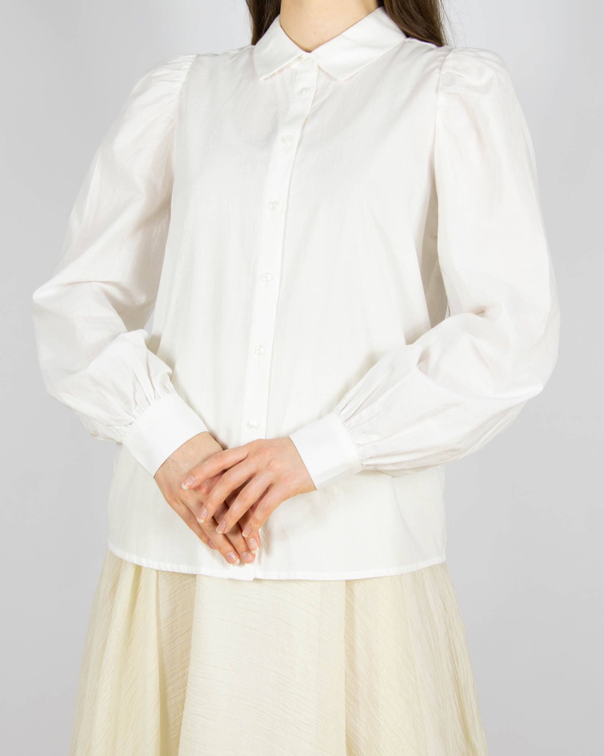 Nowa biała bawełniana (organic) koszula AWARE Vero Moda