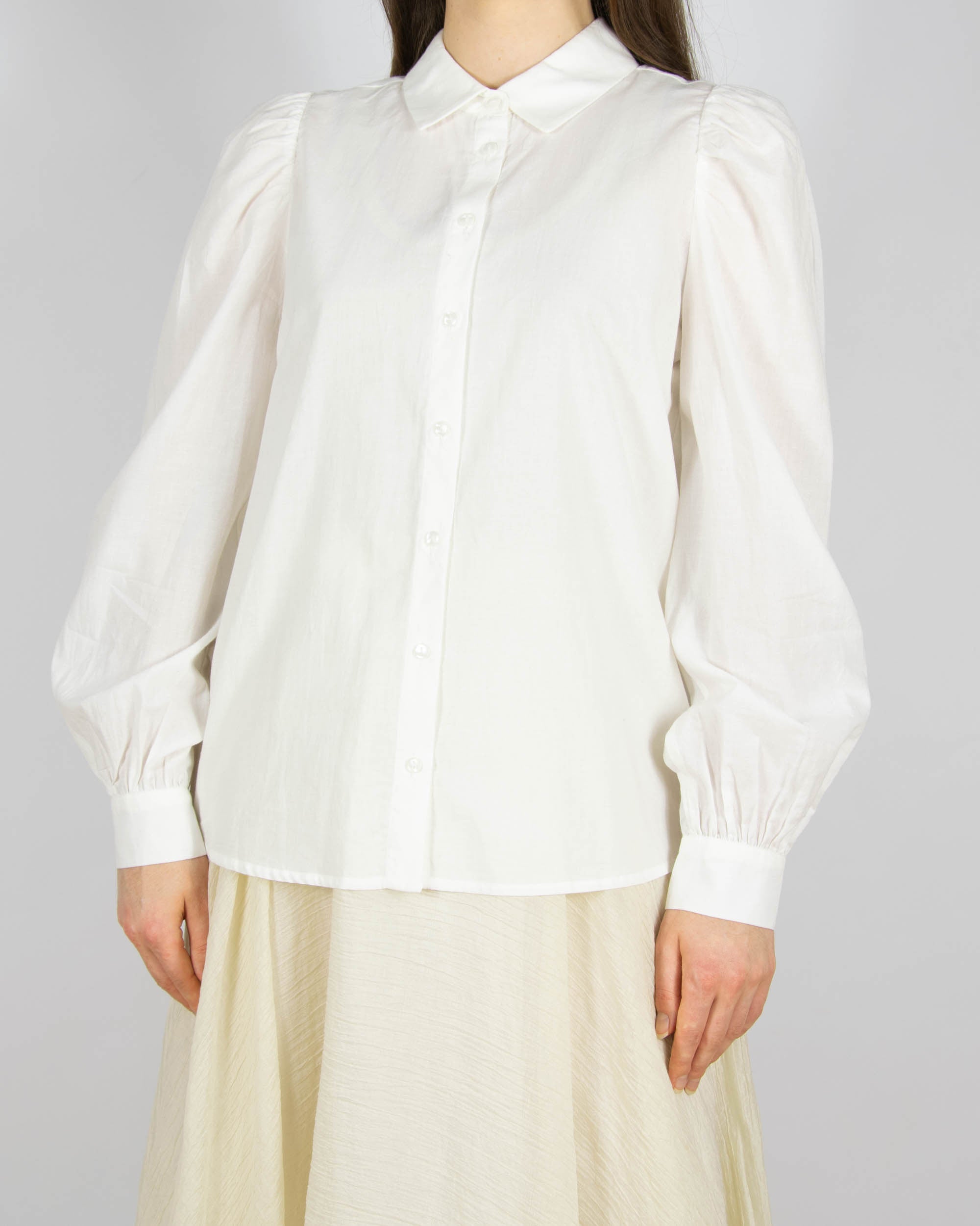Nowa biała bawełniana (organic) koszula AWARE Vero Moda - S